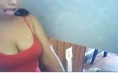 Dona de casa safada colombiana na webcam