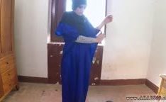 Garota árabe transando de véu caiu na net